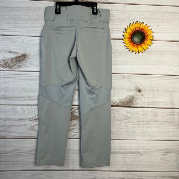 Nike Youth Vapor Select Softball Baseball Pants Grey Dri-FIT S 8/9 - Picture 2 of 4